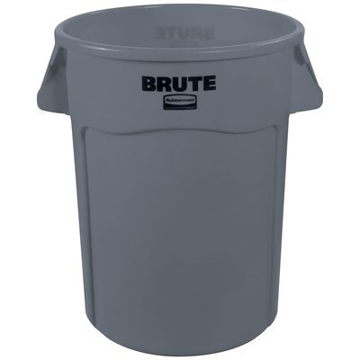 Rubbermaid® Brute® Trash Can - 44 Gallon Gray