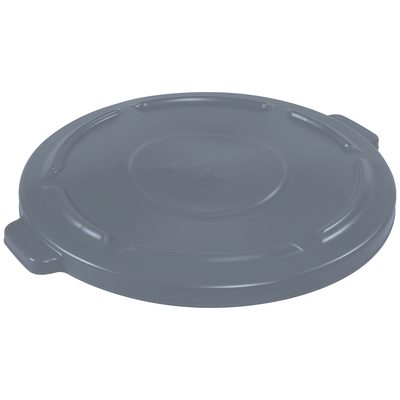 Rubbermaid® Brute® Flat Trash Can Lid - 44 Gallon Gray
