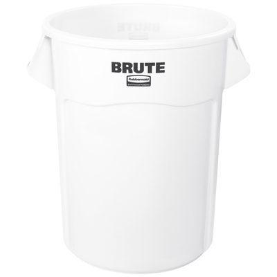 Rubbermaid® Brute® Trash Can - 55 Gallon White