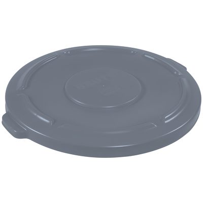 Rubbermaid® Brute® Flat Trash Can Lid - 55 Gallon Gray