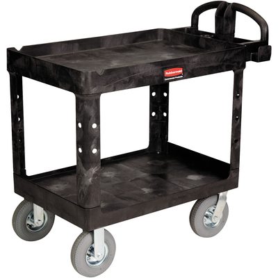 Rubbermaid® Utility Cart with Pneumatic Wheels