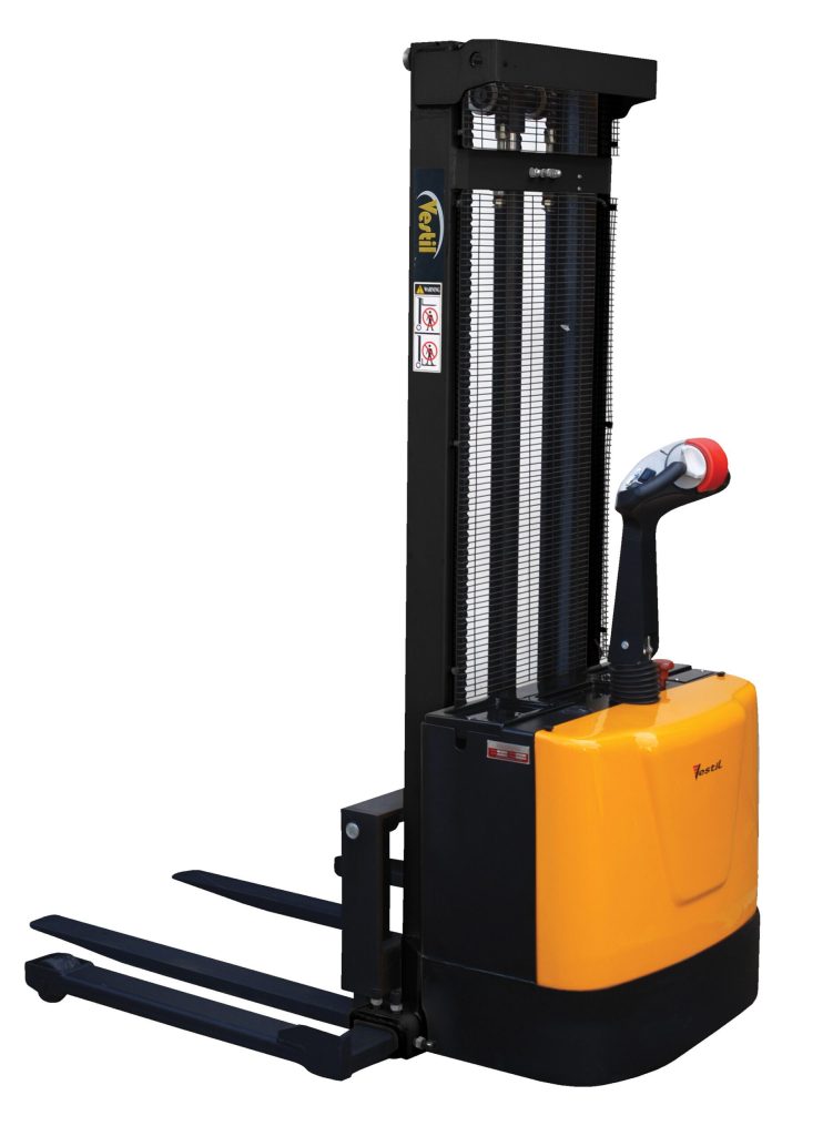 Adjust Powered Lift Stacker Raised