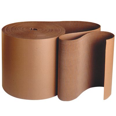 'B' Flute Kraft Singleface Roll (250'/Roll)