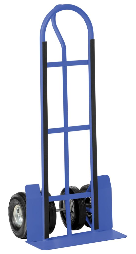 Steel P-Handle Truck Dual Wheels