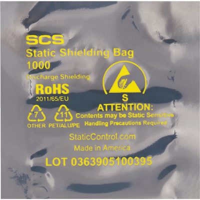 Open End Static Shielding Bags (1000/Case)