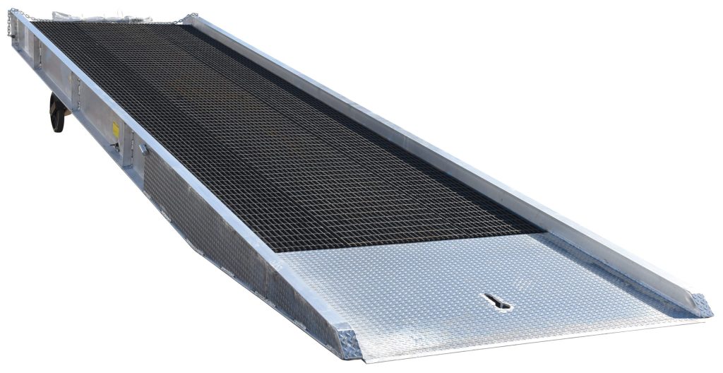 Alum Yard Ramp Steel Grating X