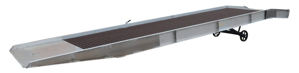 Alum Yard Ramp Steel Grating X