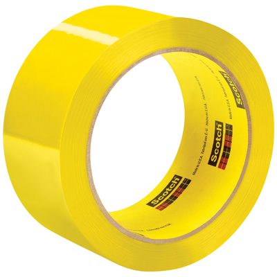 Yellow Scotch® Box Sealing Tape 373 (36 Rolls/Case)