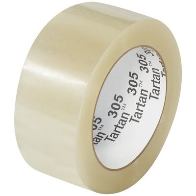 Clear (6 Pack) Tartan™ Box Sealing Tape 305