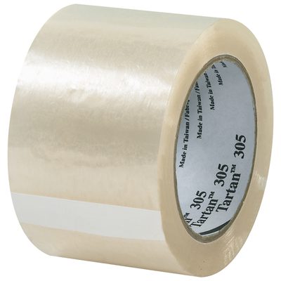 Clear (6 Pack) Tartan™ Box Sealing Tape 305
