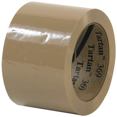 Tan (6 Pack) Tartan™ Box Sealing Tape 369