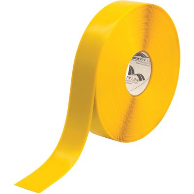 Yellow Mighty Line™ Deluxe Safety Tape (1 Roll/Case)