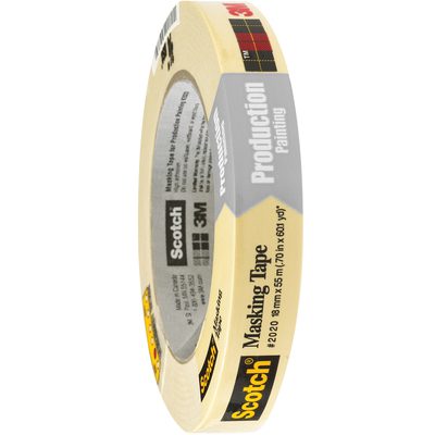 3M™ 2020 Masking Tape (48 Rolls/Case)