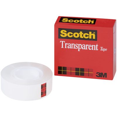 (12 Pack) Scotch® Transparent Tape 600
