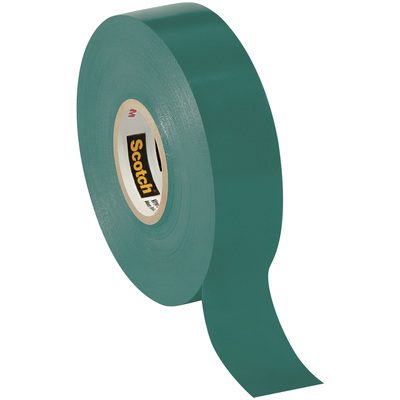Green (10 Pack) Scotch® Vinyl Color Coding Electrical Tape 35