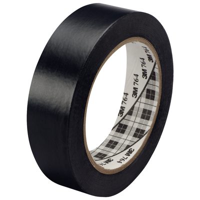 Black (6 Pack) 3M General Purpose Vinyl Tape 764