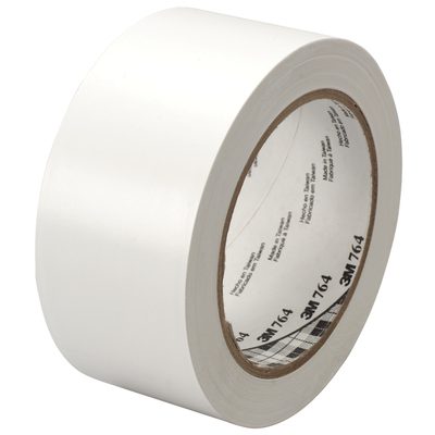 White (6 Pack) 3M General Purpose Vinyl Tape 764