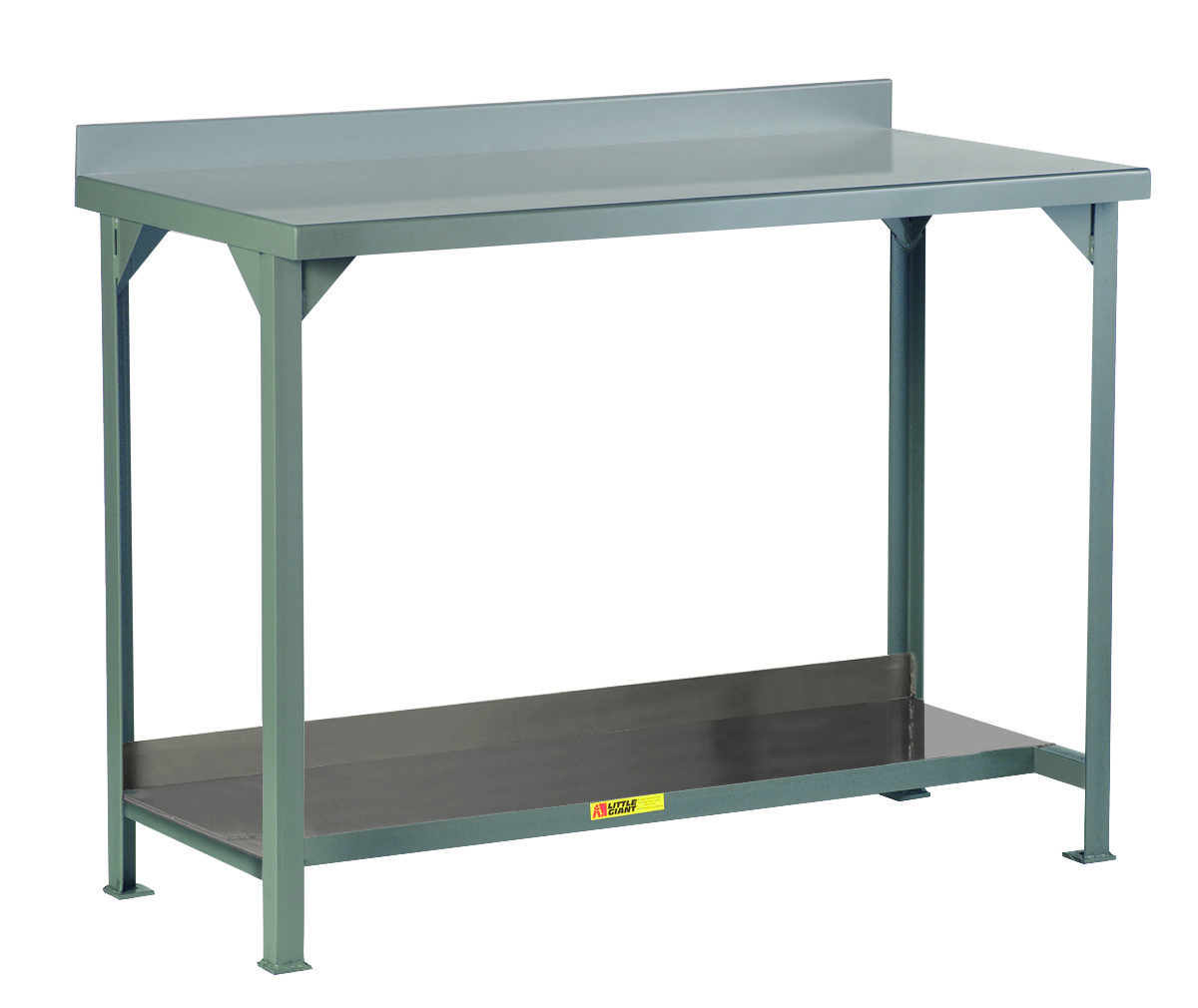 Little Giant Welded Steel Workbenches with 3" Backstop