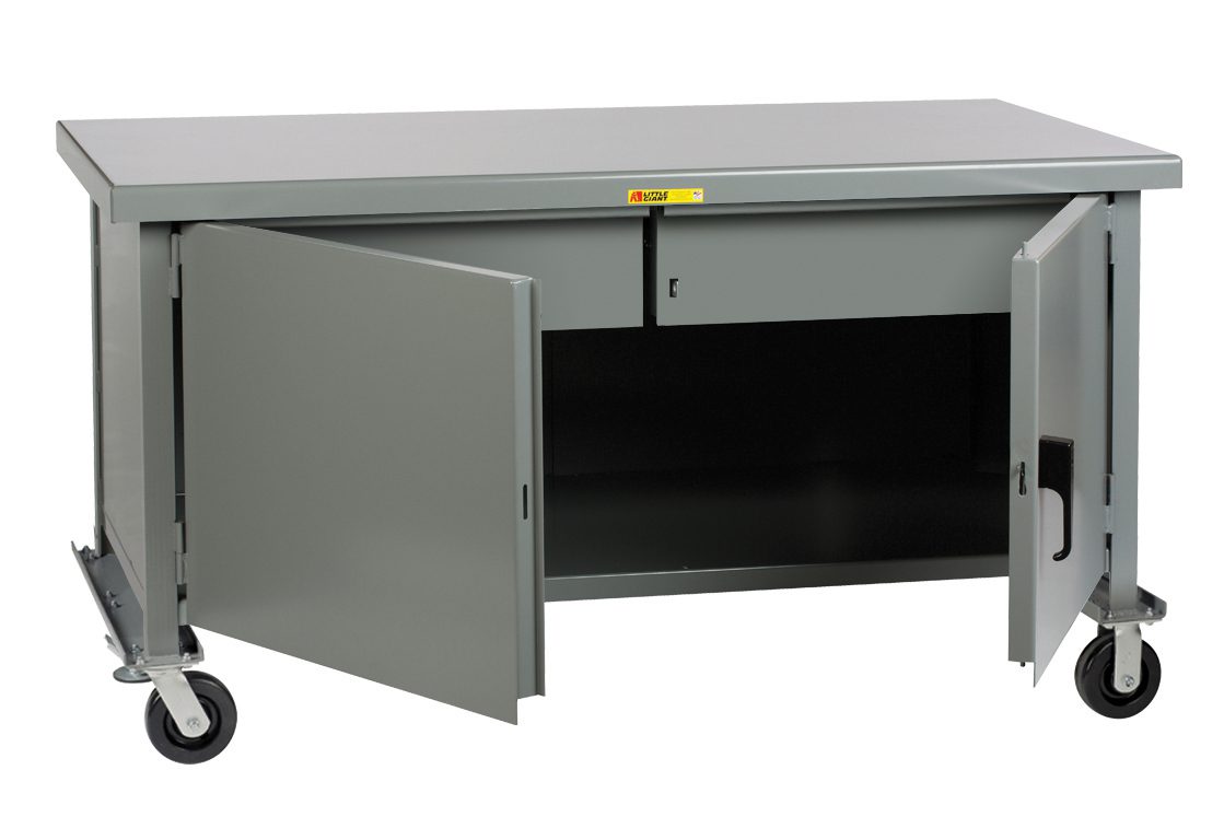 Little Giant Mobile Heavy-Duty Cabinet Workbench