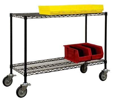 Black Service Cart