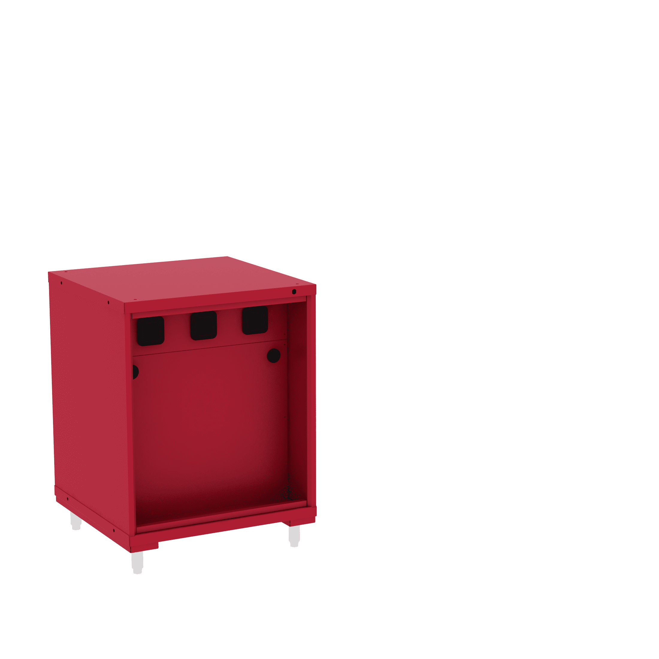 Borroughs Fork Truck Base 3-Reel Cabinet