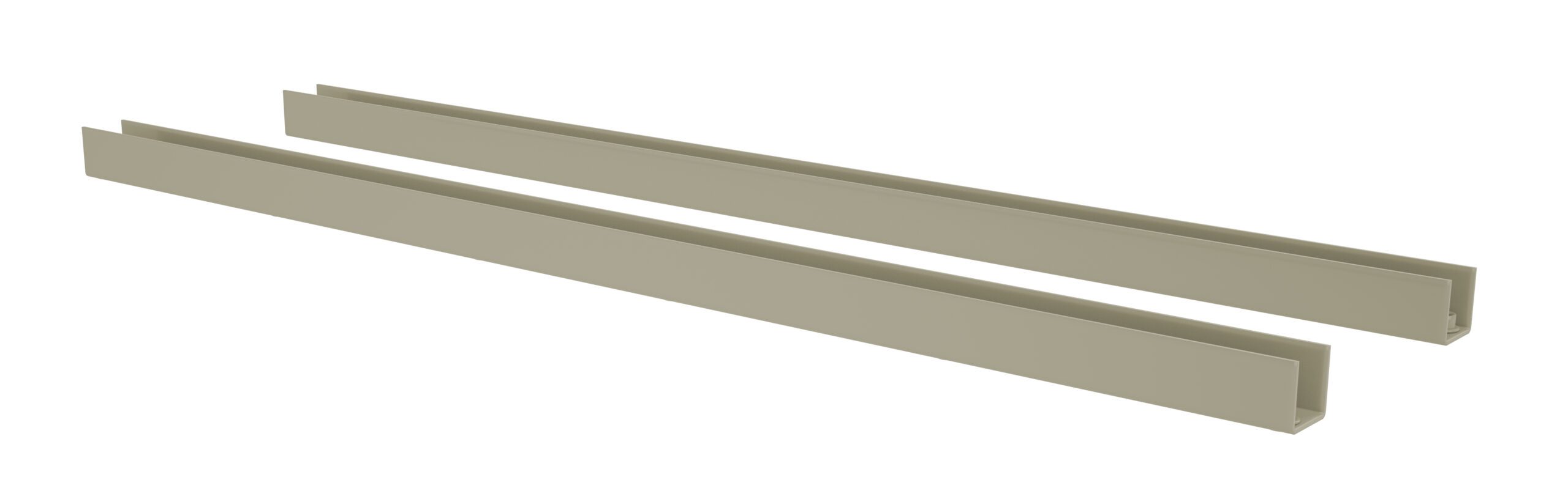 Tennsco Mounting Channels for Workbench Sand