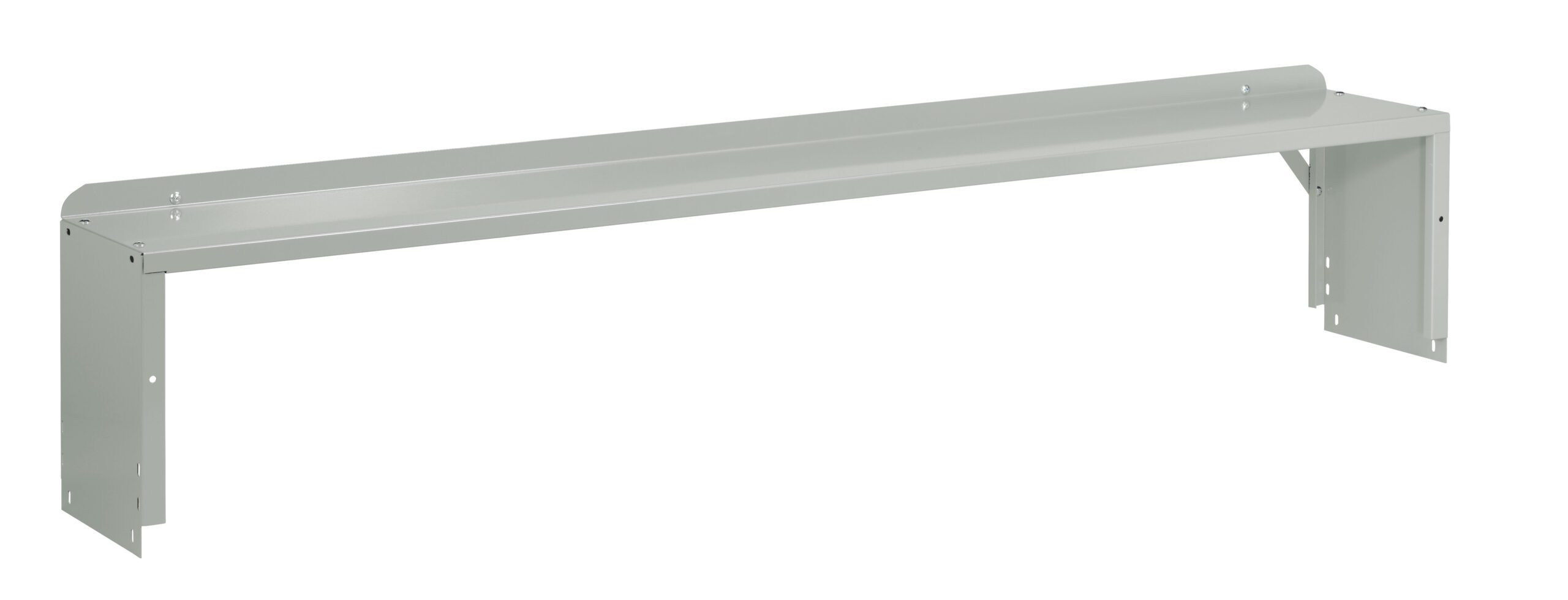 Tennsco "D Riser with End Supports for Workbench Light Grey