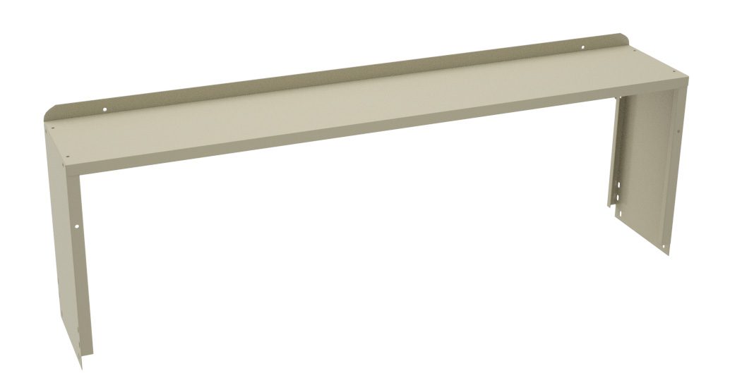 Tennsco "D Riser with End Supports for Workbench Sand
