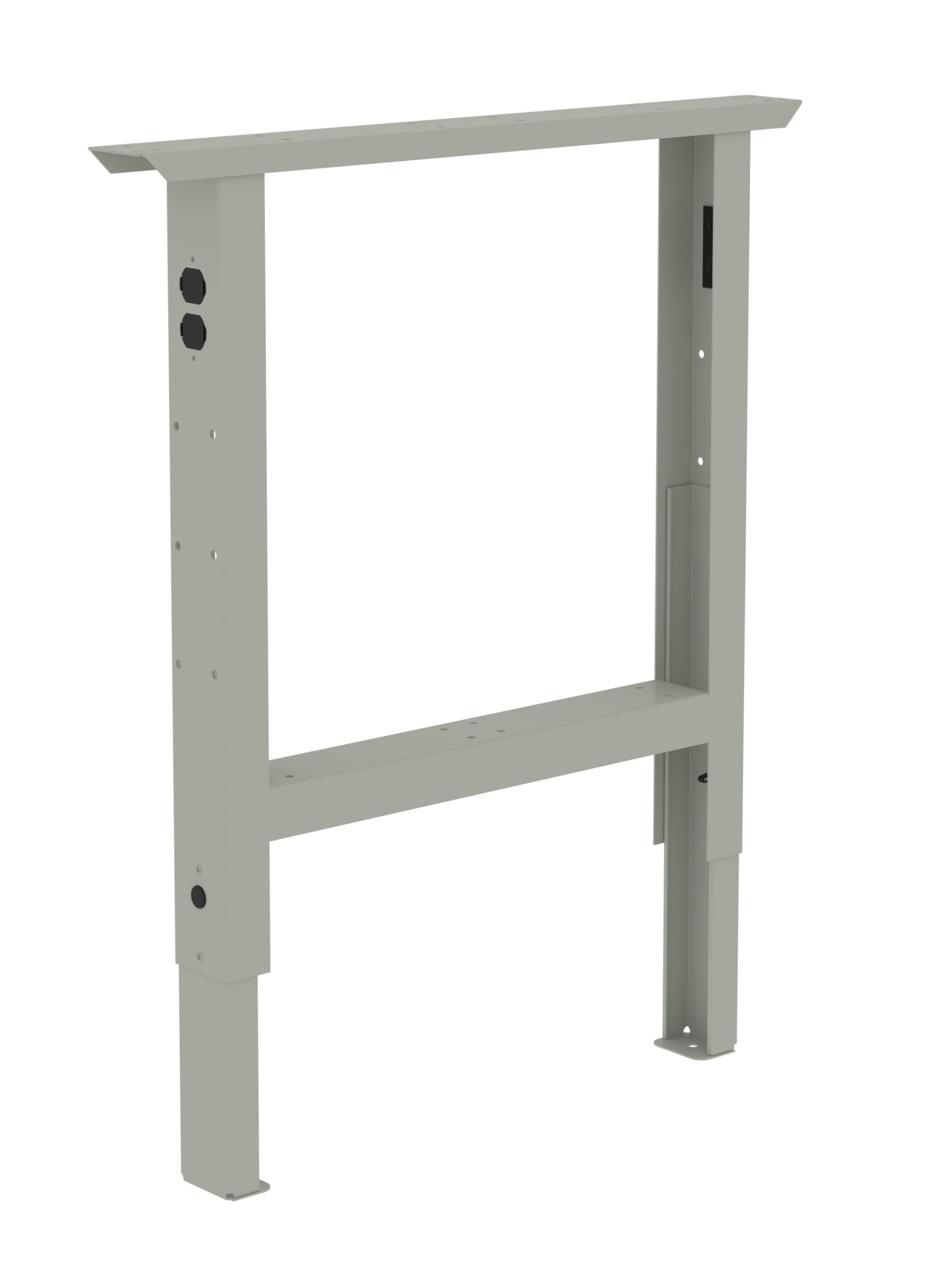 Tennsco 35- Adjustable Legs for Workbench Light Grey