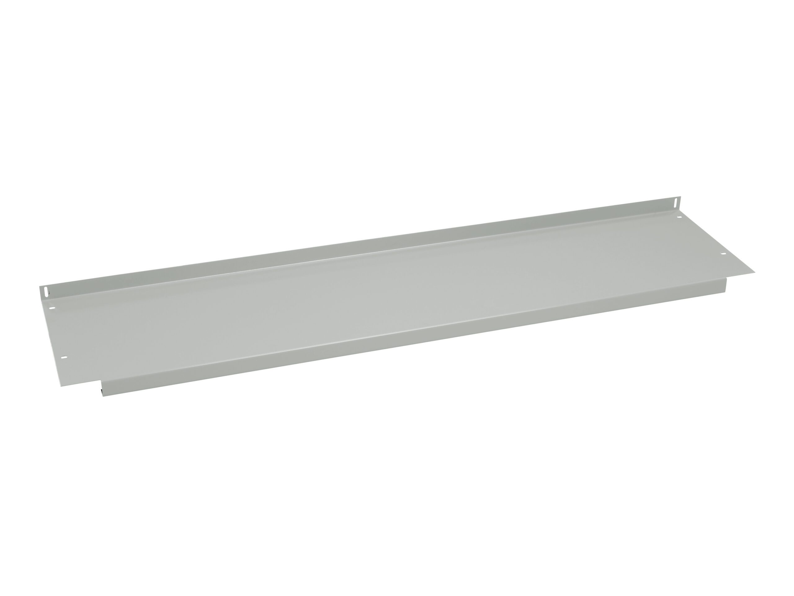 Tennsco "D Shelf for Flared or Adjustable Leg Workbench Light Grey