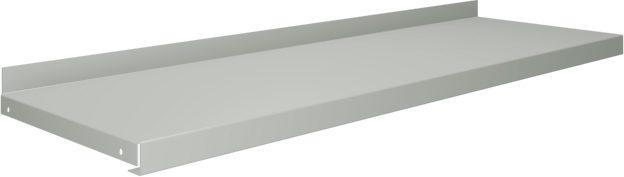 Tennsco "D Modular Bench Lower Shelf for Workbench with Modular Units Light Grey