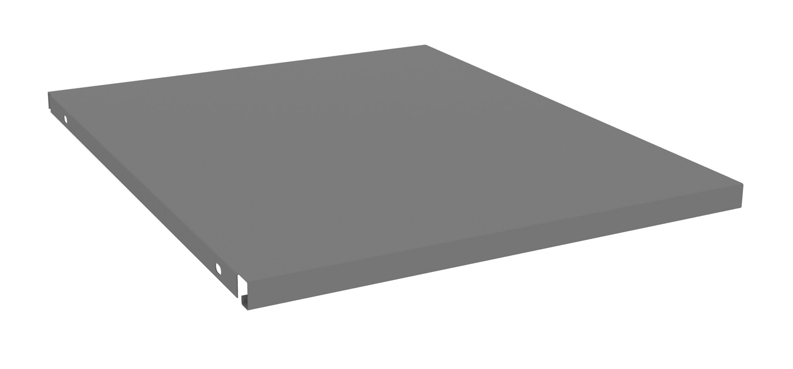 Tennsco 19" Wide Extra Shelf for Single Cabinet Medium Grey