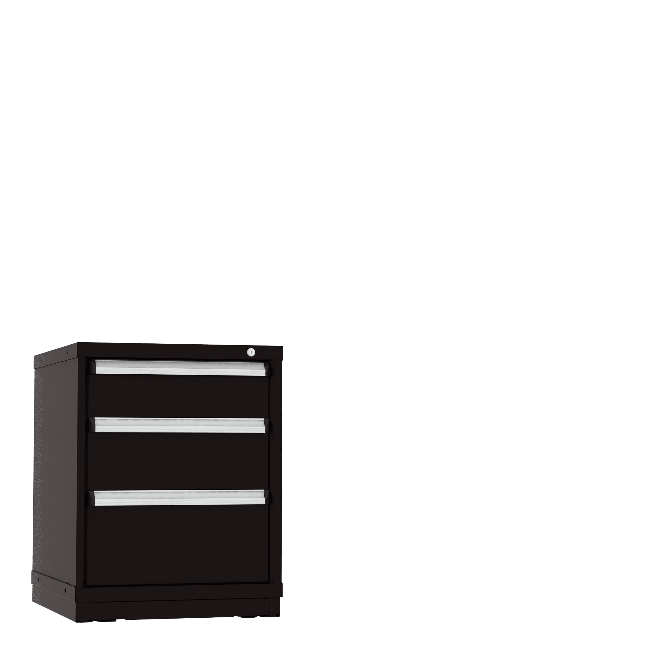 Borroughs Modular Drawer Cabinet Fork Truck Base, 3 Drawers