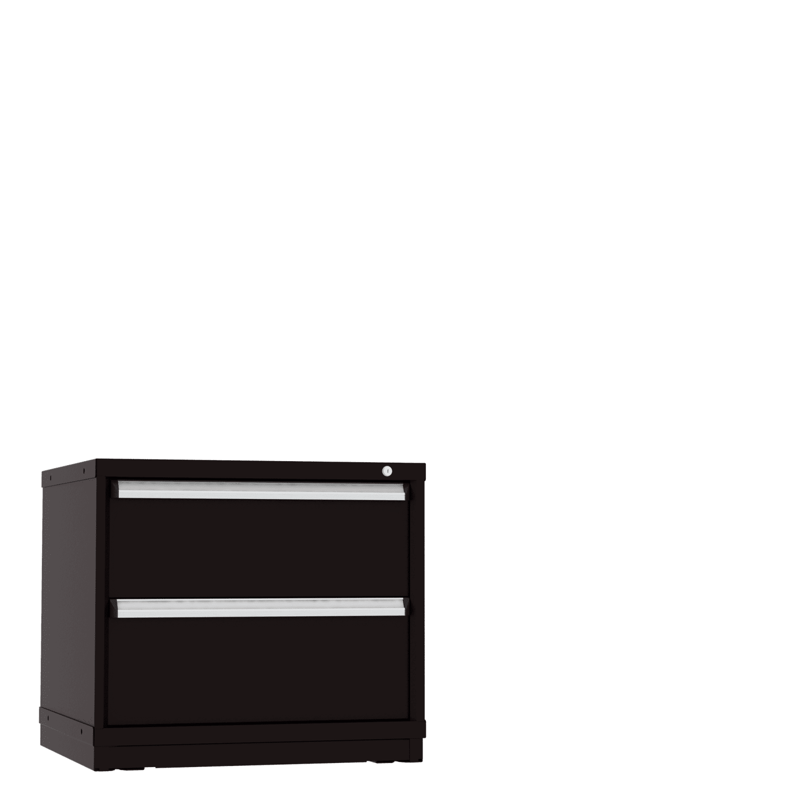 Borroughs Modular Drawer Cabinet Fork Truck Base, 2 Drawers