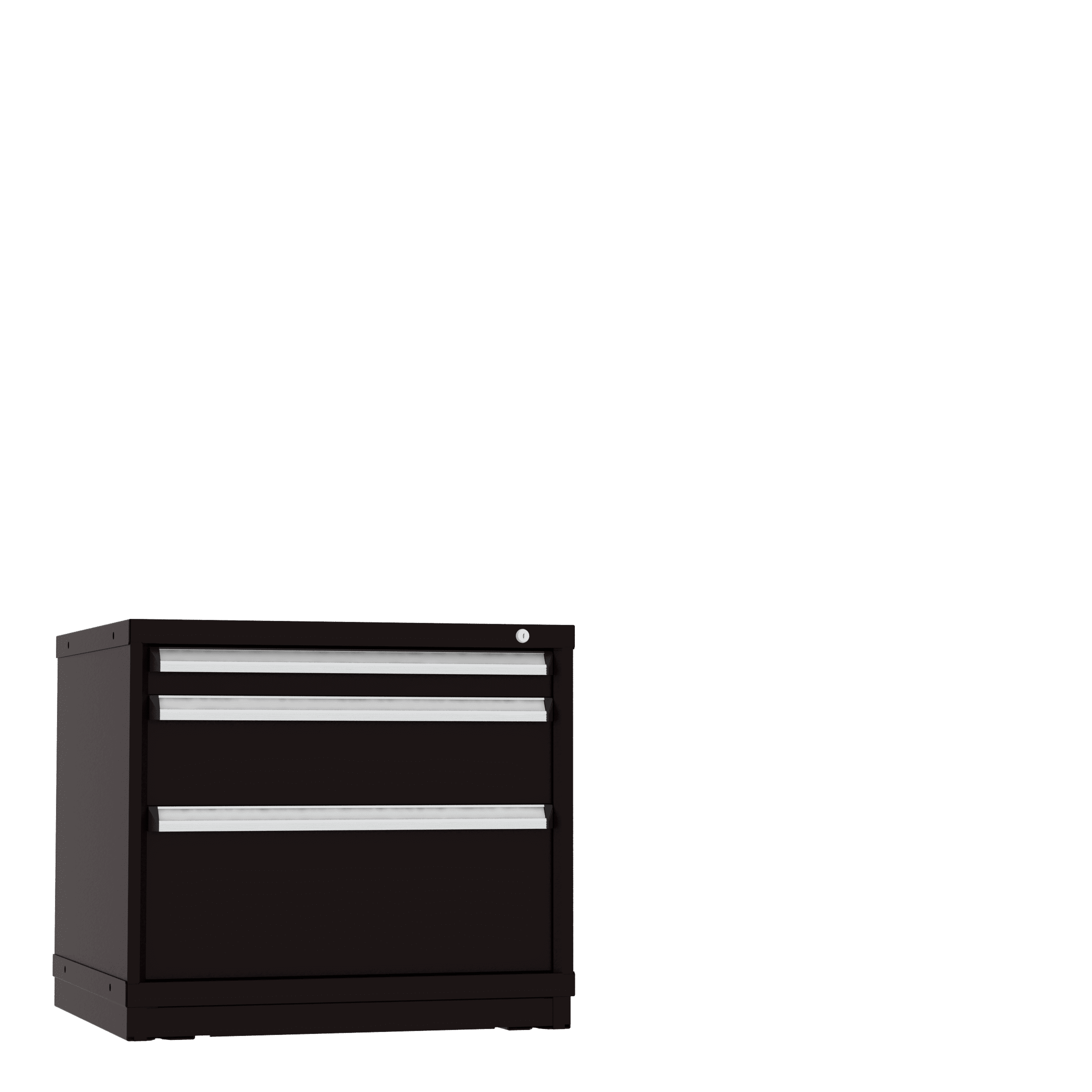 Borroughs Modular Drawer Cabinet Fork Truck Base, 3 Drawers