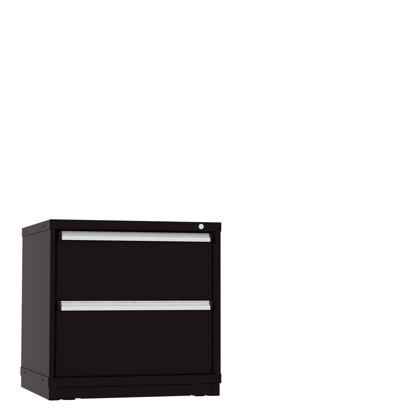 Borroughs Modular Drawer Cabinet Fork Truck Base, 2 Drawers