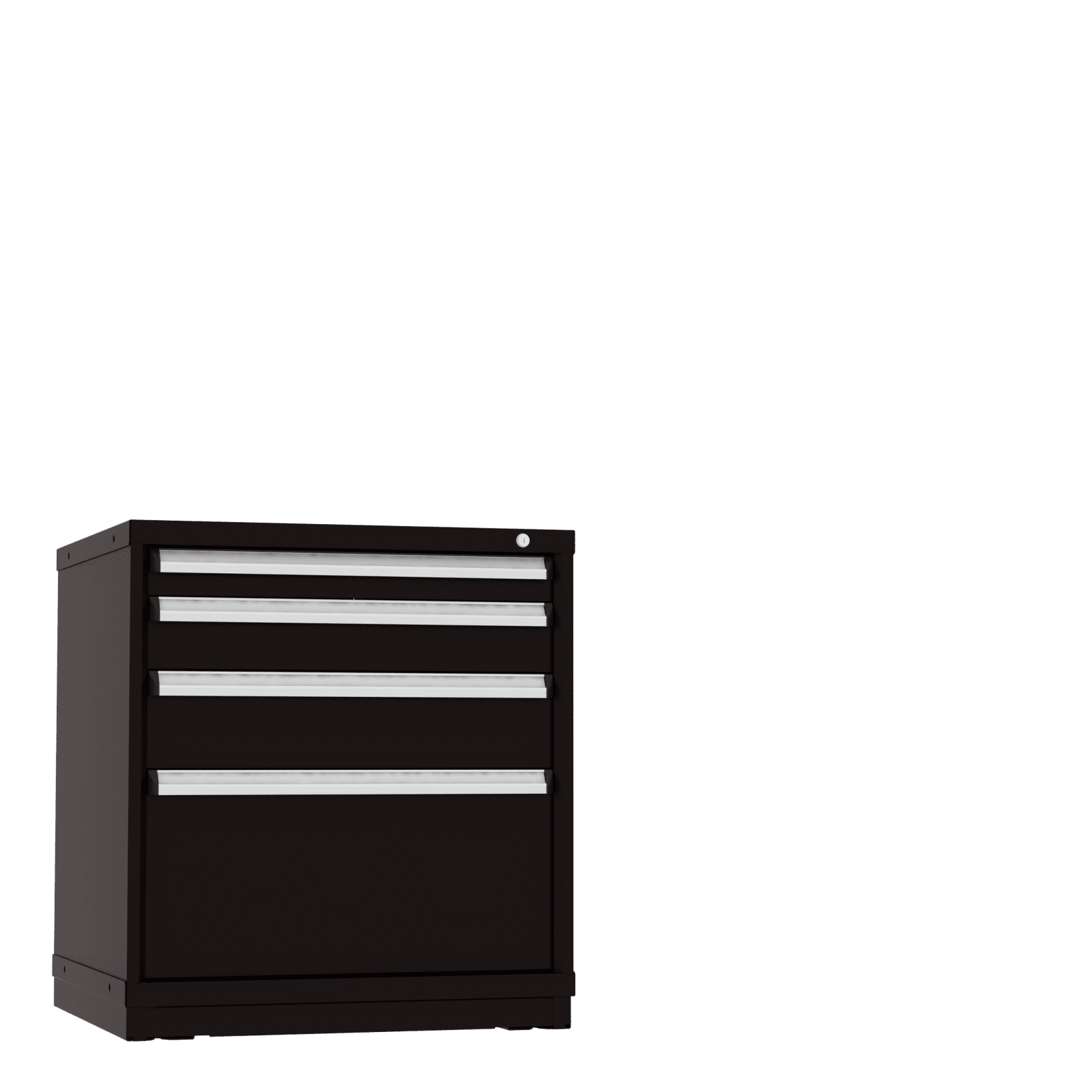 Borroughs Modular Drawer Cabinet Fork Truck Base, 4 Drawers
