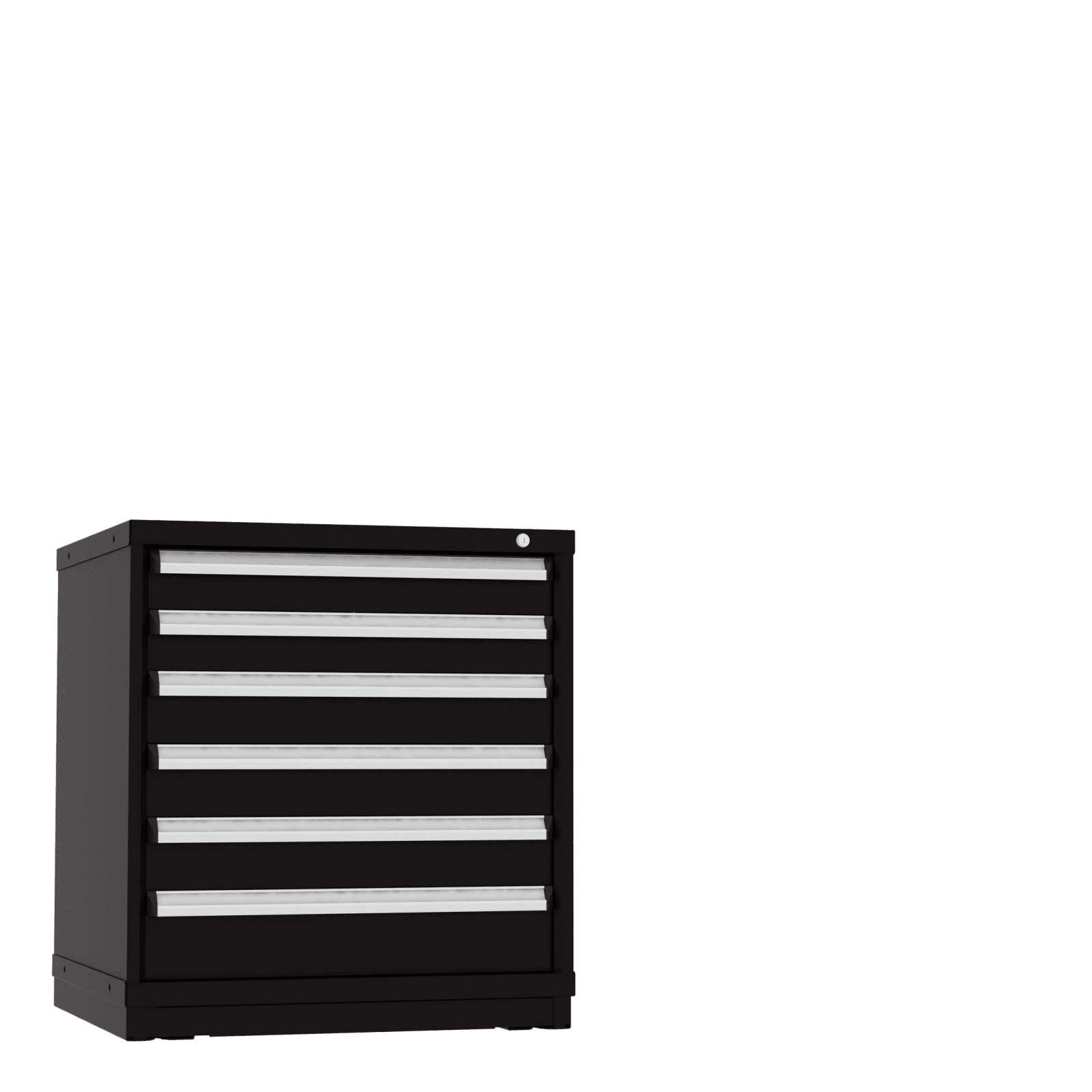 Borroughs Modular Drawer Cabinet Fork Truck Base, 6 Drawers