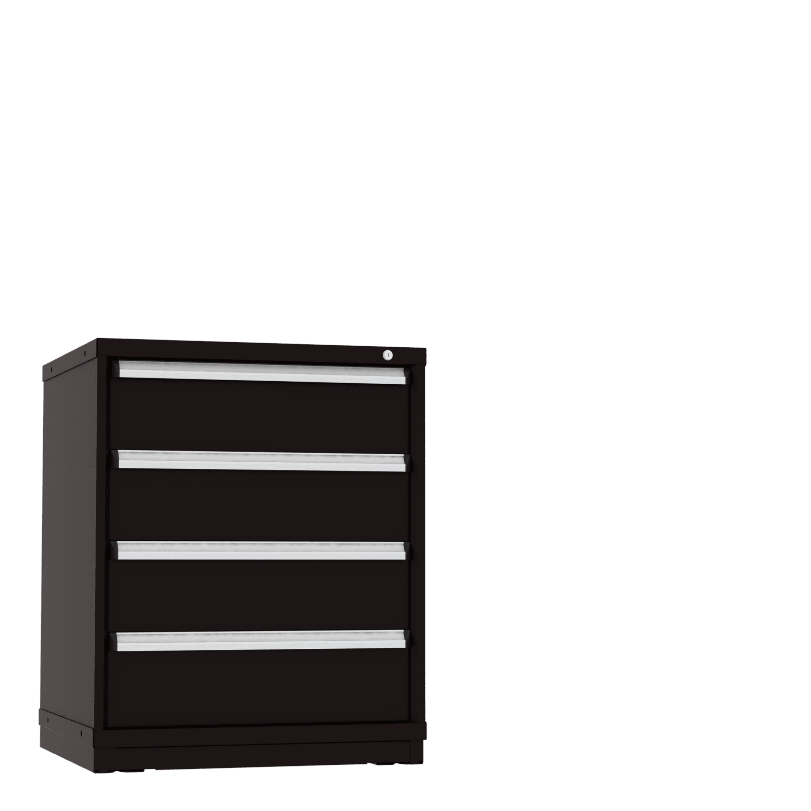 Borroughs Modular Drawer Cabinet Fork Truck Base, 4 Drawers