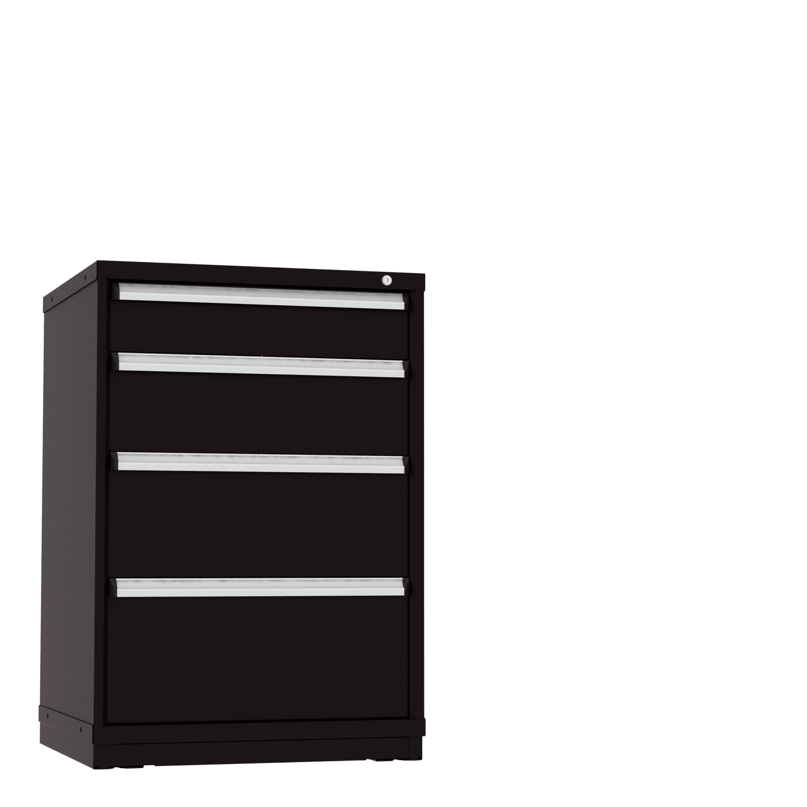 Borroughs Modular Drawer Cabinet Fork Truck Base, 4 Drawers