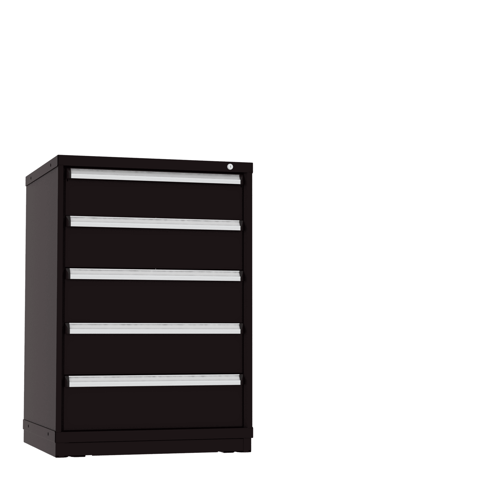 Borroughs Modular Drawer Cabinet Fork Truck Base, 5 Drawers