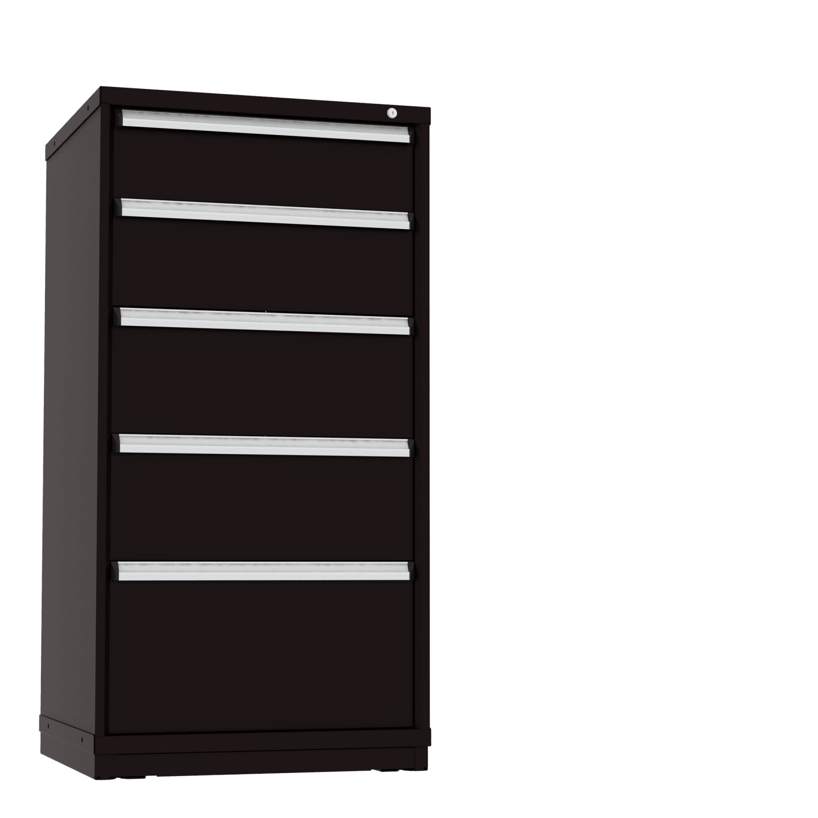 Borroughs Modular Drawer Cabinet Fork Truck Base, 5 Drawers
