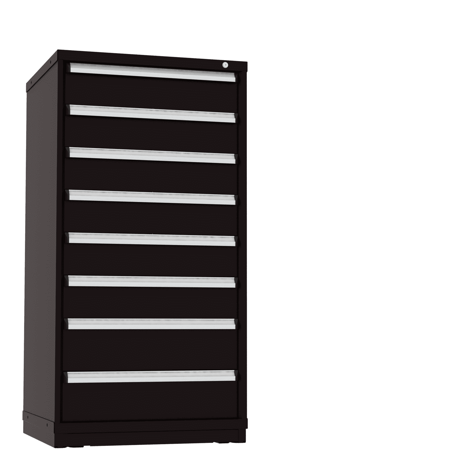 Borroughs Modular Drawer Cabinet Fork Truck Base, 8 Drawers