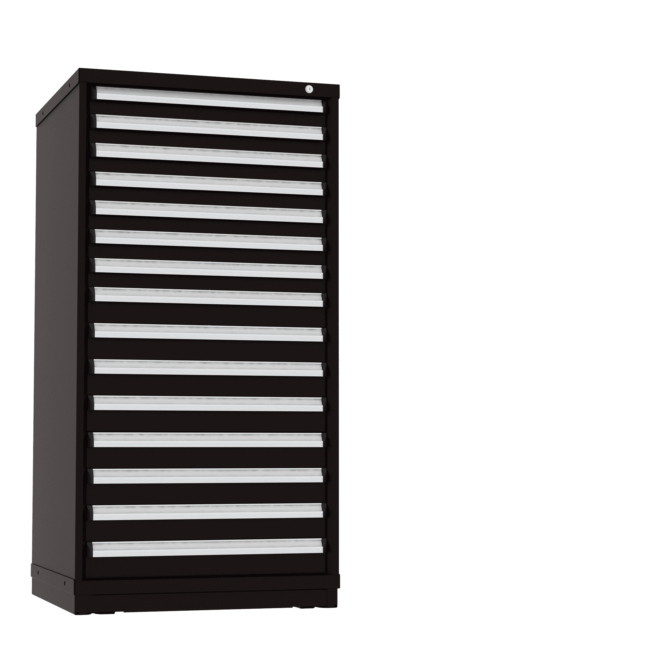 Borroughs Modular Drawer Cabinet Fork Truck Base, 15 Drawers