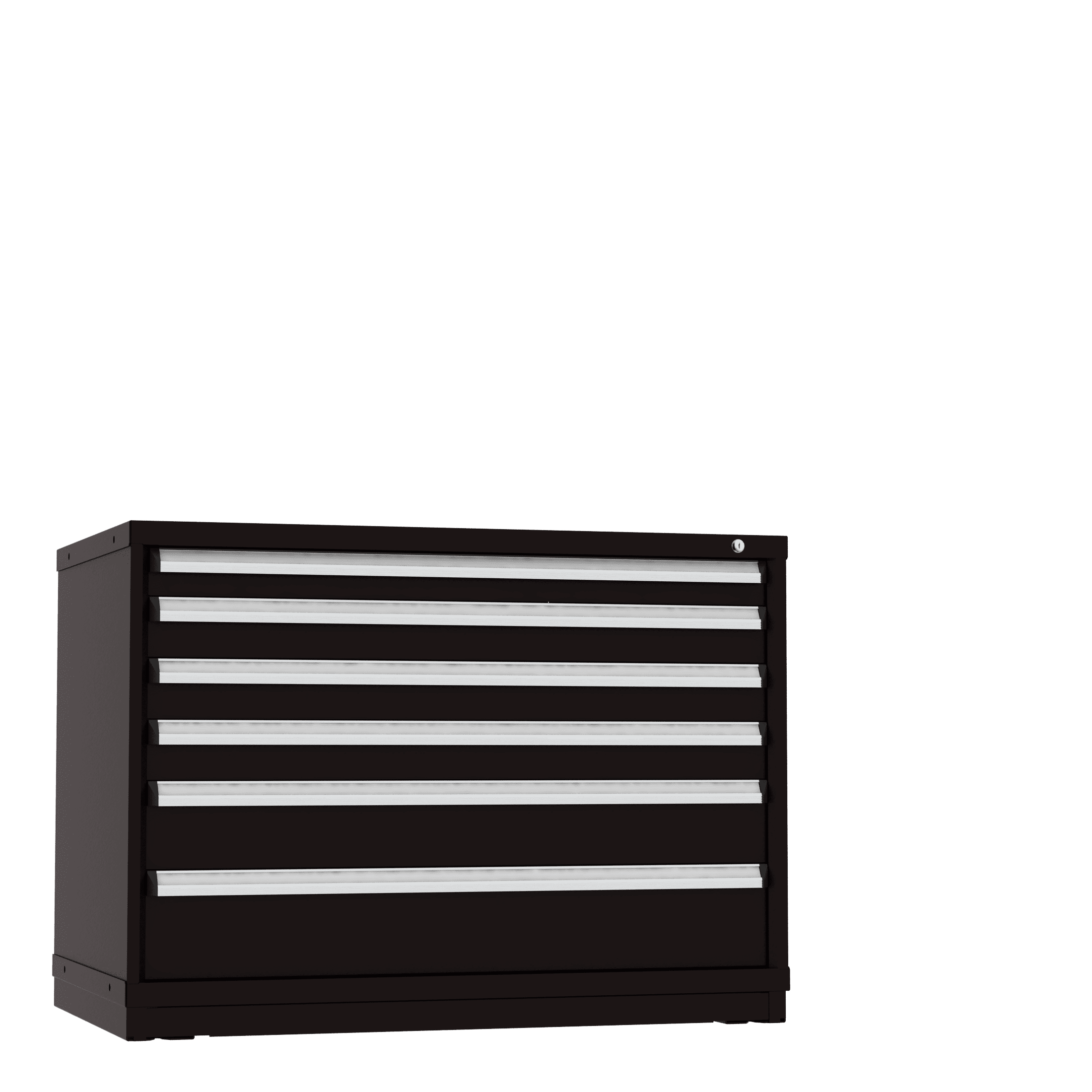 Borroughs Modular Drawer Cabinet Fork Truck Base, 6 Drawers