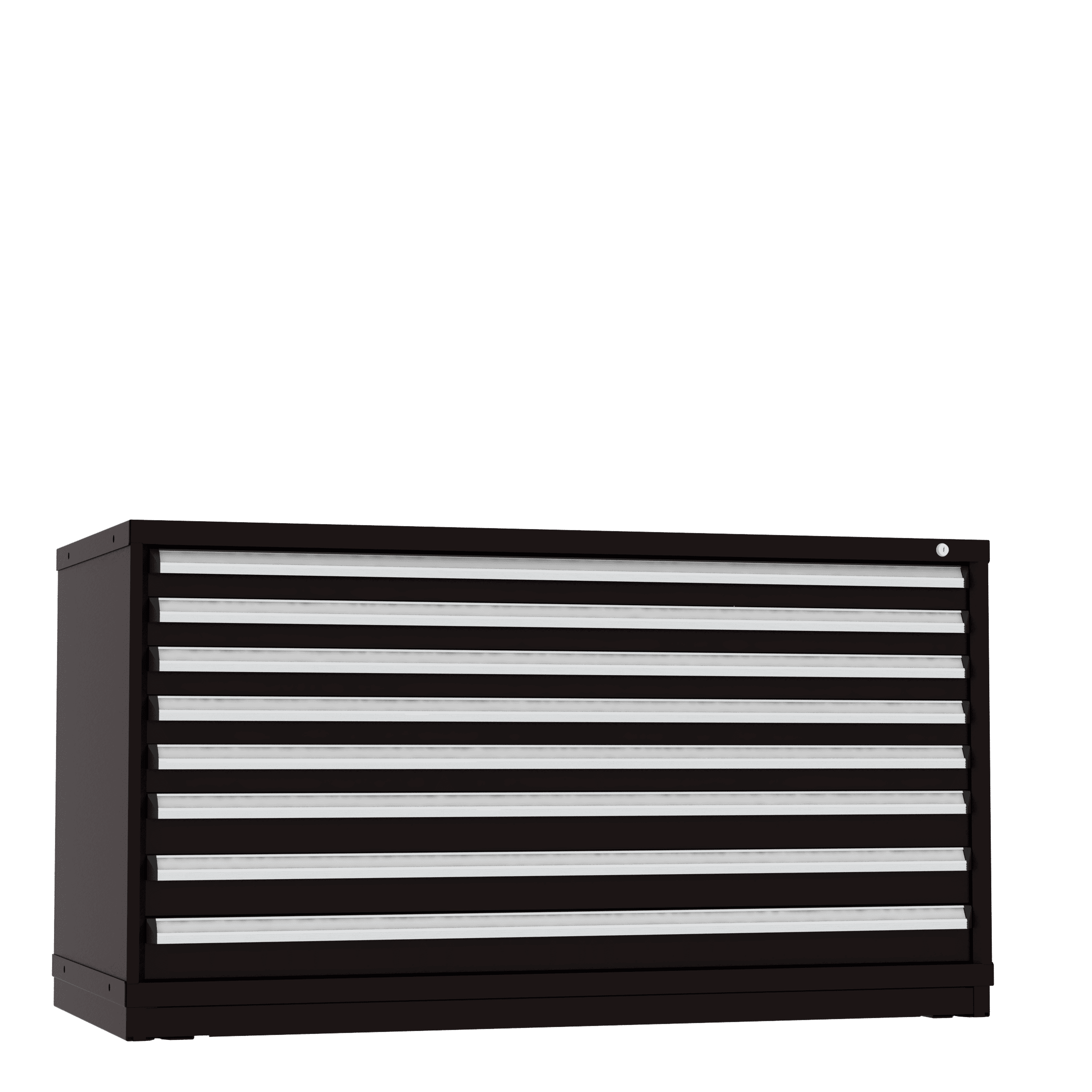 Borroughs Modular Drawer Cabinet Fork Truck Base, 8 Drawers