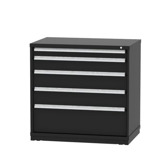 Borroughs Modular Drawer Cabinet Fork Truck Base, 5 Drawers