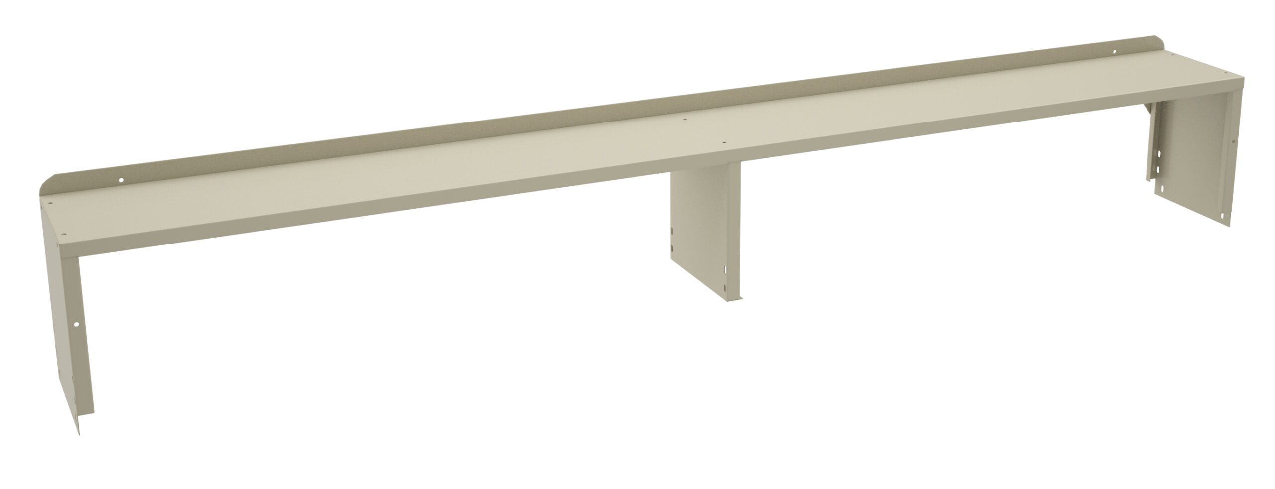 Tennsco "D Riser with End Supports for Workbench Sand
