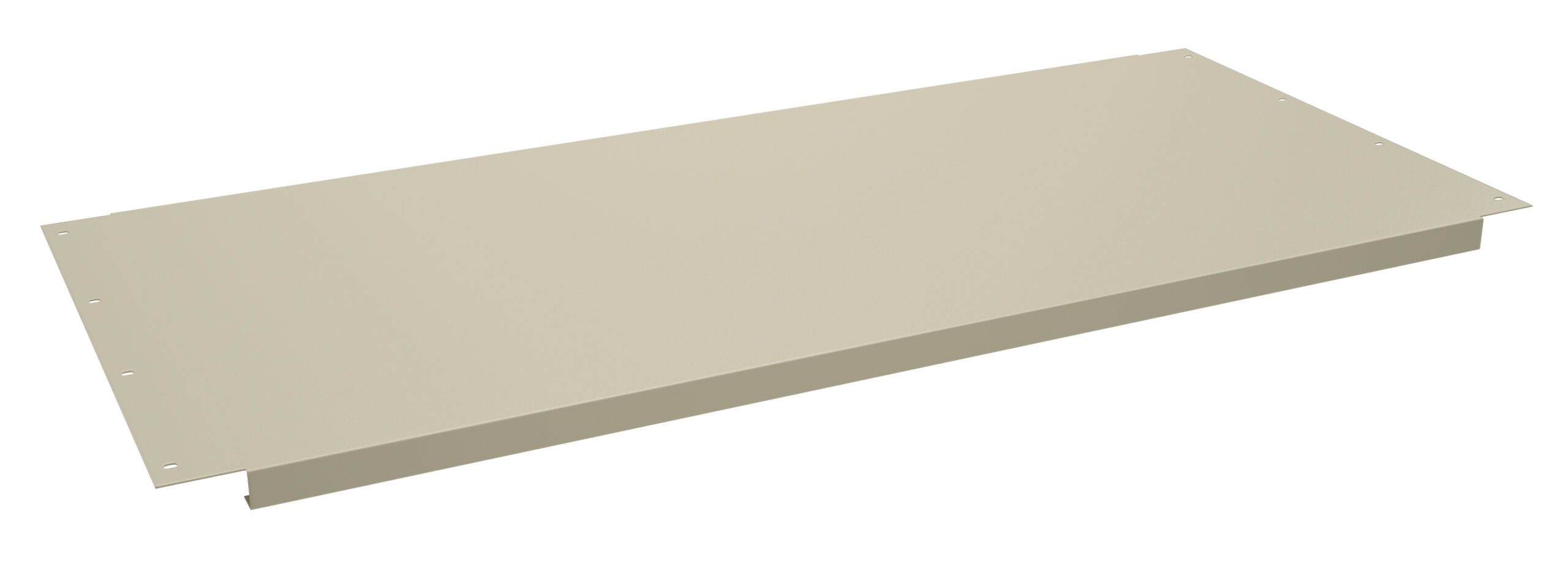 Tennsco "D Shelf for Adjustable Leg Workbench Sand