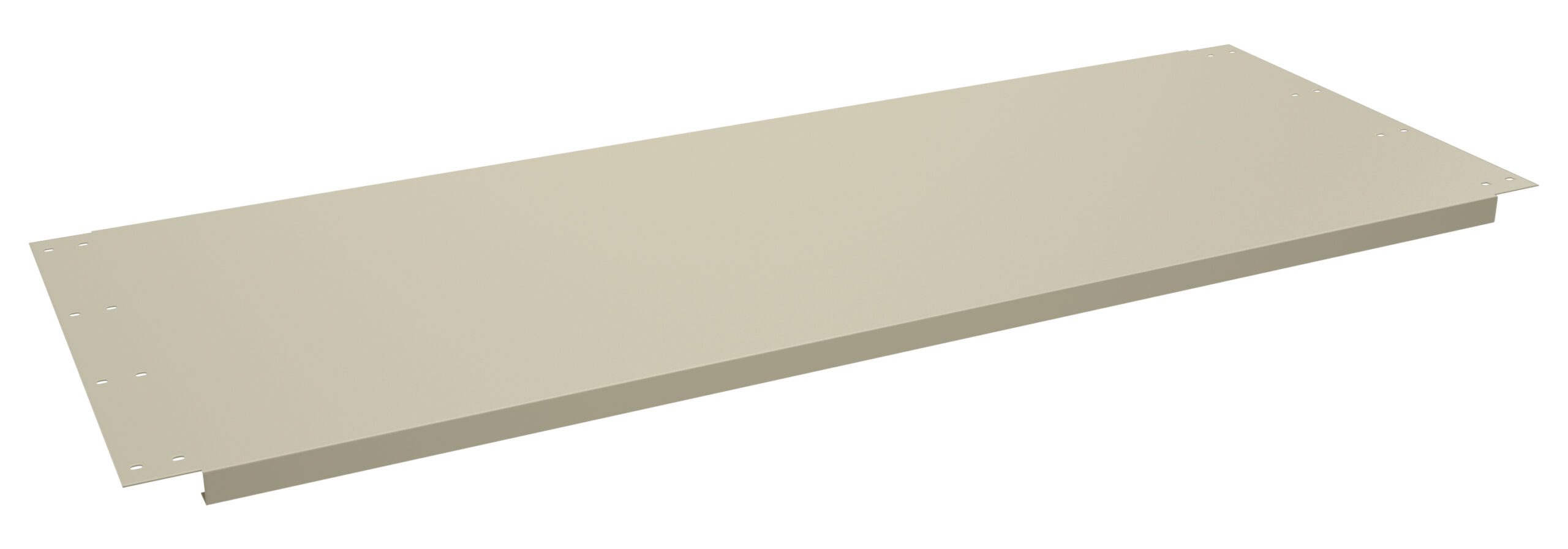 Tennsco "D Shelf for Adjustable Leg Workbench Sand